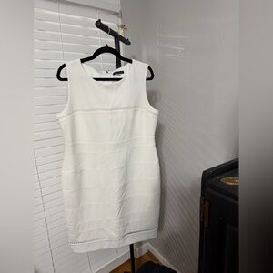 Tommy Hilfiger  White Sleeveless Dress